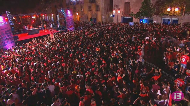 Cap a primera. Celebració ascens