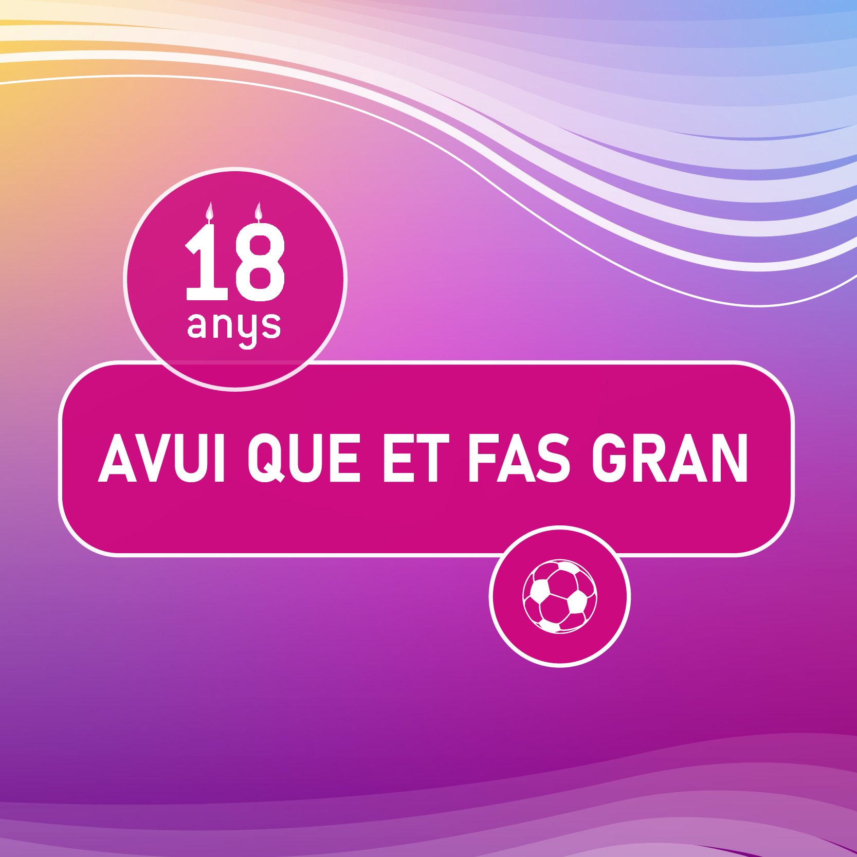 Avui que et fas gran: Esports
