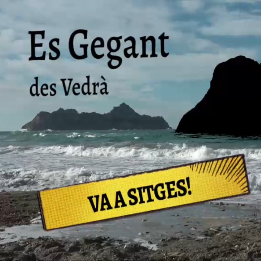 Es gegant des Vedrà va a Sitges