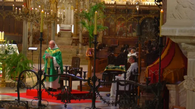EUCARISTIA A LA SEU DE MALLORCA 